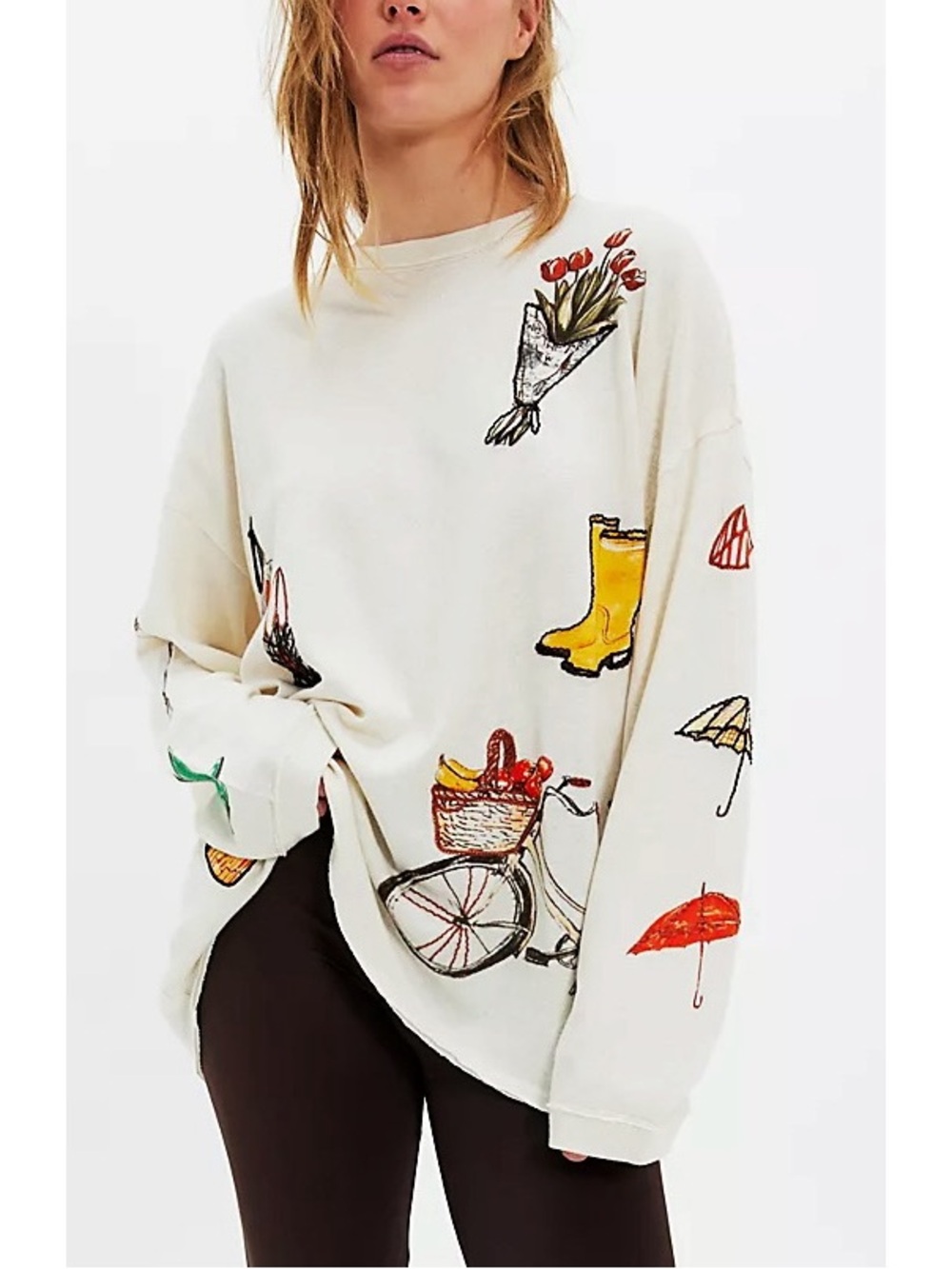 Free People / We The Free Market Day Long Sleeve Top